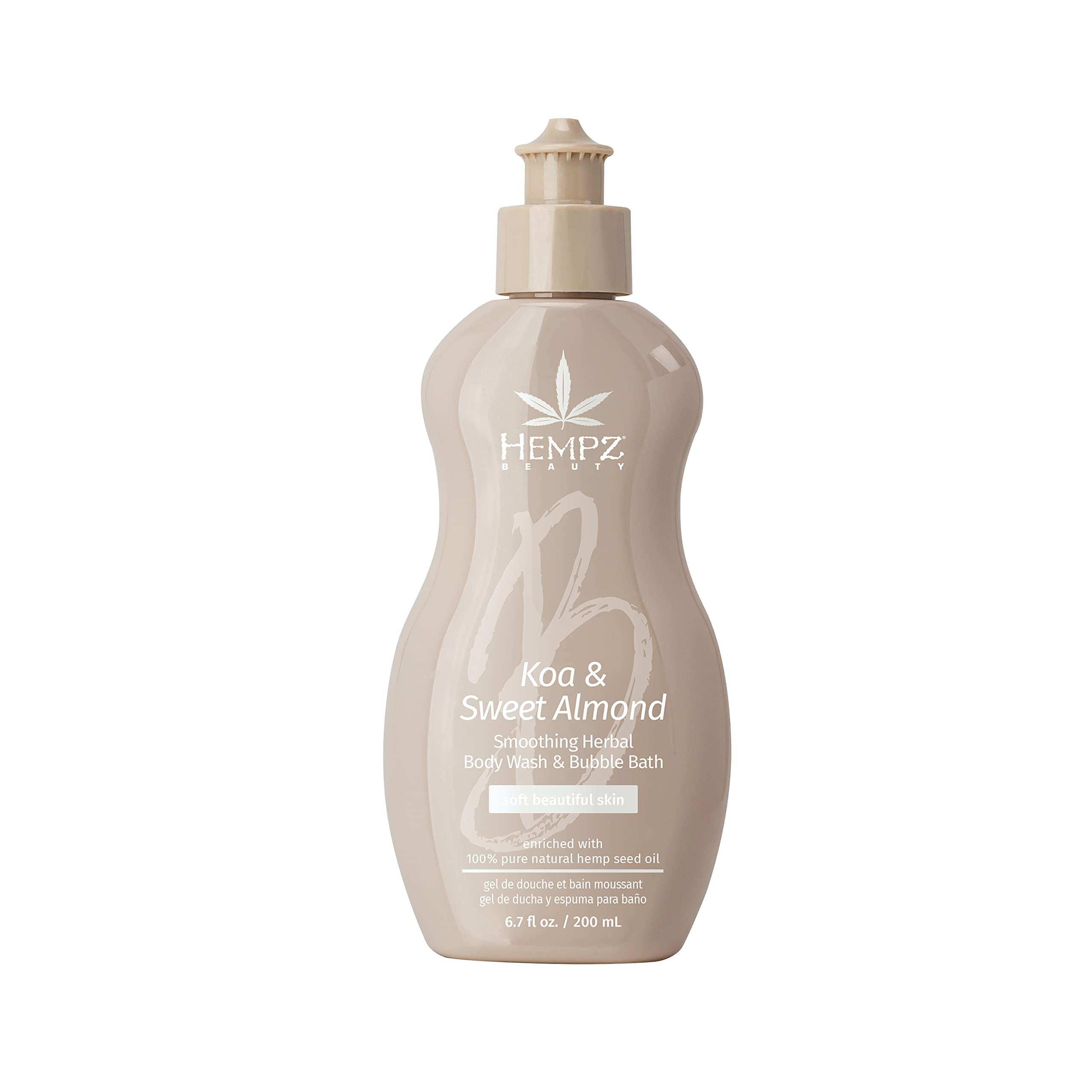 Amazon.com : HEMPZ Koa and Sweet Almond Smoothing Herbal Bubble